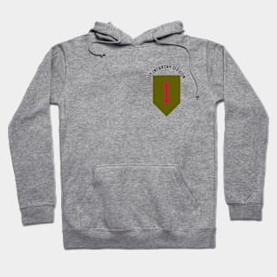 1st Infantry Division - Small Chest Design Hoodie